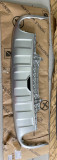 OEM 3AF807482 U34 Inserto de parachoques VW Passat B7 Kombi - plata mate 