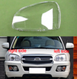 Faros delanteros Lente / Cristal Para Hyundai Santa-FE 2001-2006 