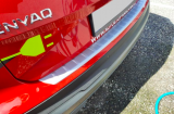 OEM 11 057 15 Protección de borde de carga, plata mate, para Škoda Enyaq, a partir de 2020 