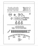 SEI-DISP158 Pantalla LCD para salpicaderos de Volkswagen Polo
