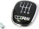 OEM 5E0798117B ŠKODA OCTAVIA III - RECAMBIO TAPA PALANCA DE CAMBIOS VRS 6 con tornillo original - negro 