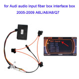 Fibra Óptica Decodificador Interfaz AUX in Para Audi A6 A7 A8 Q7 - Mmi 2G