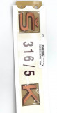 5LG853687R,Skoda,OEM,Traseras,Letras,Cobre