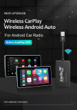 CAR:WIRE CarPlay Inalámbrico Android Auto