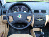 Volante,OEM,6Y0419091E,para,Skoda,Fabia,I,Cuero,Perforación