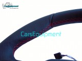 Volante,multifunción,OEM,5E0419091K,BGV,para,Skoda,Octavia,3,RS,Costura,roja