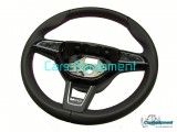 Volante,multifunción,OEM,5E0419091K,BGV,para,Skoda,Octavia,3,RS,Costura,roja