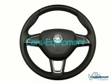 OEM,5E0,3X,Spoke,Volante,de,cuero,Skoda,Octavia,3,Superb,2,Facelift,Citigo,Rapid