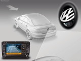 RVC Emblem Camera - KIT de cámara de visión trasera para Golf 5, Golf 6, Passat CC, EOS