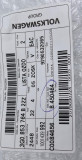 OEM 3G0853764B 2ZZ Trim alto cromo VW Passat GTE
