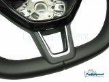 Volante OEM Flat Bottom MFSW para Skoda Octavia 3 - Costura negra