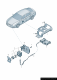 OEM 4G0998552 Kit de reparación para ACC Radar 4G0980552A VW Touareg / Audi Q7 / Porsche