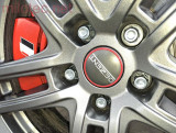 704 09 55 Anillos de diseño para tapones de rueda - rojo - diámetro exterior 55 mm 