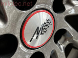 704 09 57 Anillos de diseño para tapones de rueda - rojo - diámetro exterior 57 mm 