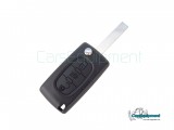 Carcasa de mando a distancia para Citroen C2, C3, C4, C5, C6 - Con símbolo de luz - 3 botones