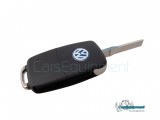 1J0959753DJ Funda de mando a distancia de 3 botones Flip Blade Botón de pánico VW,Škoda,AUDI