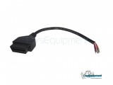 Enchufe de diagnóstico OBD2 - Hembra 16pin - Lado del coche