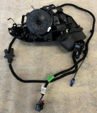 4K1857409S 9B9,Soporte de espejo exterior con unidad de ajuste eléctrico Negro satinado,