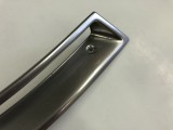 3 686 22 Tubos de Escape Imitación - ABS - Alu - Brusch para Skoda Octavia 3 Limousine / Combi
