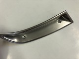 3 686 22 Tubos de Escape Imitación - ABS - Alu - Brusch para Skoda Octavia 3 Limousine / Combi