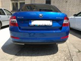 3 686 15 Tubos de Escape Imitación - ABS - Plata Mate para Skoda Octavia 3 Limousine / Combi 