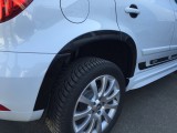 817 04 Pasos de rueda - ABS negro metalizado para Skoda Yeti 5L - Facelift exterior