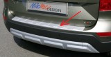 857 15 Treshold Bumper Cover ABS Silver - Skoda Yeti Facelift - Outdoor Type