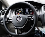 G7:STW:TRIM:BLACK Embellecedor negro para volante no multifunción Golf 7 o Polo 6C 