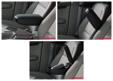  776 40 ,Reposabrazos para Skoda Rapid - Gamuza Negra