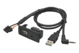 2 48 861 JACK + conector USB / enchufe para Mercedes Vito (15->)