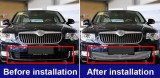 Rejilla,delantera,de,competición,de,aluminio,para,Skoda,Superb,2,