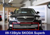 Rejilla,delantera,de,competición,de,aluminio,para,Skoda,Superb,2,