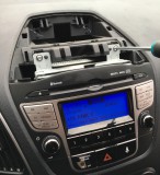 Reproductor de DVD estéreo de coche de 7 pulgadas 2 Din para Hyundai Tuscon IX35 (2009-2012)