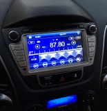 Reproductor de DVD estéreo de coche de 7 pulgadas 2 Din para Hyundai Tuscon IX35 (2009-2012)