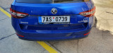 3 444 04 Cubierta del umbral de la 5ª puerta - ABS - Negro metalizado - Škoda Superb 3 Combi 