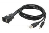 Conector USB + JACK Mitsubishi 