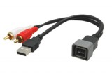248854 Adaptador para conector USB / AUX Nissan