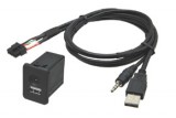 Conector USB + JACK Opel 