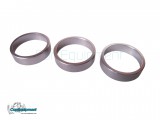 ALU:CLIMA:RING:B6 Aluminio Bisel Set Para HVAC Climatronic Dial Botón Para Volkswagen Golf 5, 6, Passat B6, Jetta MK5...