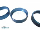 ALU:CLIMA:RING:B6 Aluminio Bisel Set Para HVAC Climatronic Dial Botón Para Volkswagen Golf 5, 6, Passat B6, Jetta MK5...