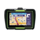MEKAGO Sistema de navegación GPS para motocicletas de 4,3 pulgadas - resistente al agua, memoria interna de 8 GB, Bluetooth, mapa