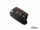 KEY:CASE:G7 Funda de silicona con llave para VW Golf 7, Octavia 3... 