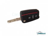 KEY:CASE:G7 Funda de silicona con llave para VW Golf 7, Octavia 3... 