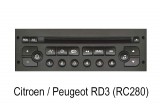 Adaptador para mando volante Peugeot / Citroen / Fiat
