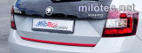 779 09 ,Listón de diseño 5. Puertas - ABS rojo, Rapid Limousine 2013–›