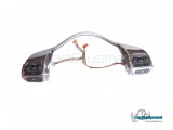 OEM 5K0998537B Interruptores de volante multifunción MF de fondo plano VW Scirocco, Golf 6 - Plata