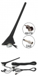 7 67 794 7 Antena de techo Calearo DAB + AM / FM 