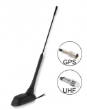 7 77 100 1 Antena de techo UHF+GPS 60°