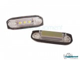 Luz de matrícula LED para Volvo V50, S80, XC90, S40, S80L, V60, XC60 - ERROR FREE / CANBUS 