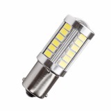 1156 7506 BA15S P21W 5630 5730 Bombilla Led Luz de marcha atrás o DRL - Blanco